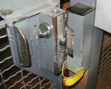 gate lock box weldable steel|mortise lock for steel gate.